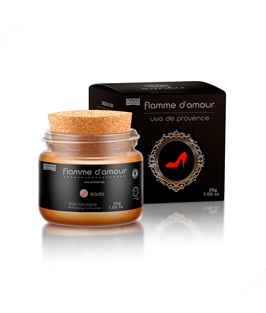 Vela Hidratante Flamme d’Amour Sado