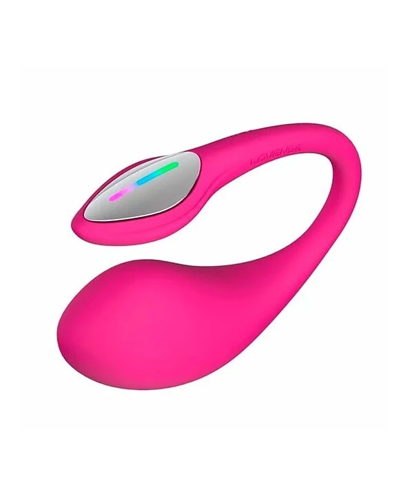 Lavadora de próstata inteligente rosa com controle via aplicativo, design ergonômico, iluminada por LED, tecnologia de vibração e múltiplos modos de massagem, ideal para saúde íntima masculina.