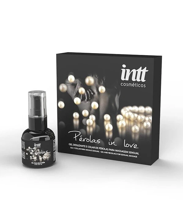 Gel de pérolas In Love para massagem sensorial, relaxamento e bem-estar.