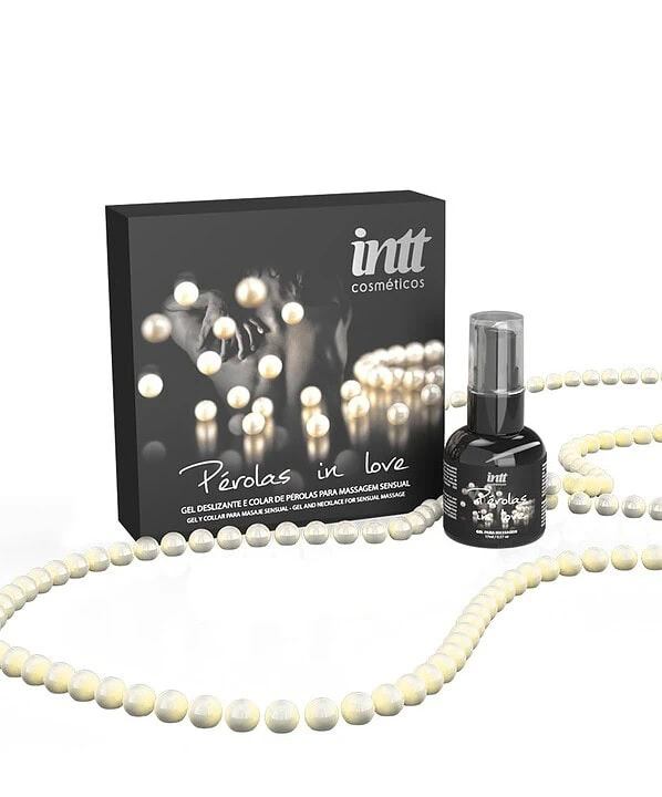 Perolas In Love Dona Coelha, gel de massagem com pérolas para momentos íntimos e sensuais.