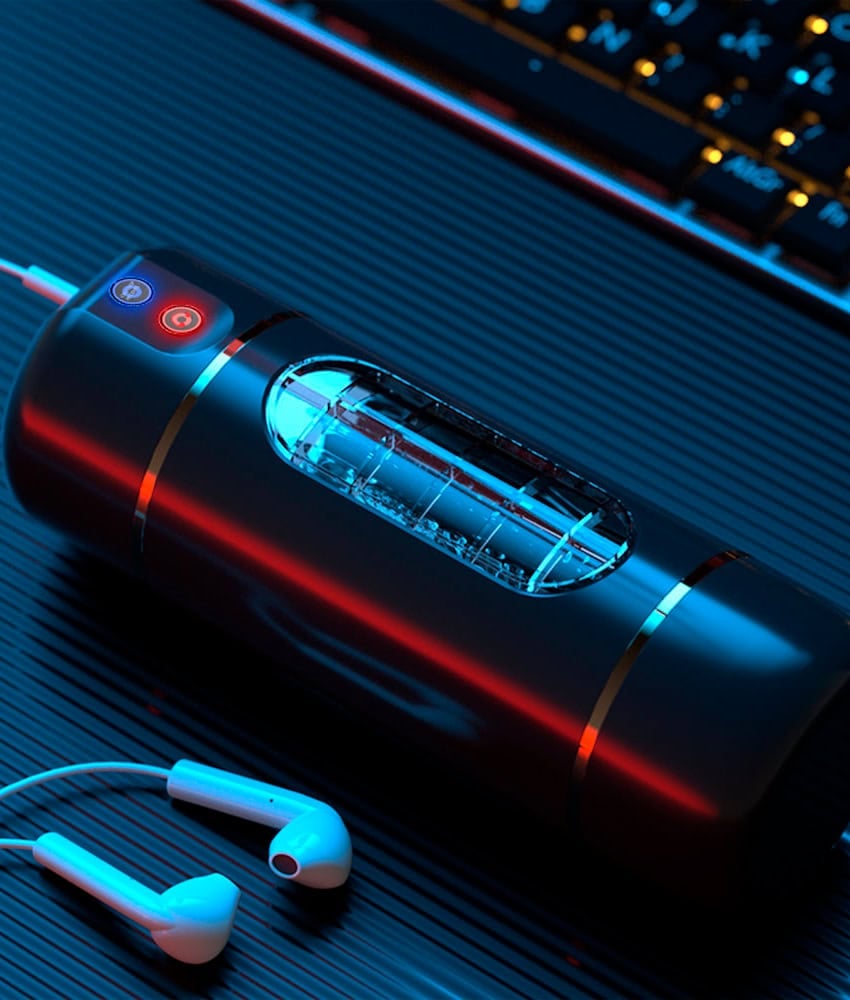 Alternative view of Masturbador Peniano Cup com 10 Modos de vibra&ccedil;&atilde;o