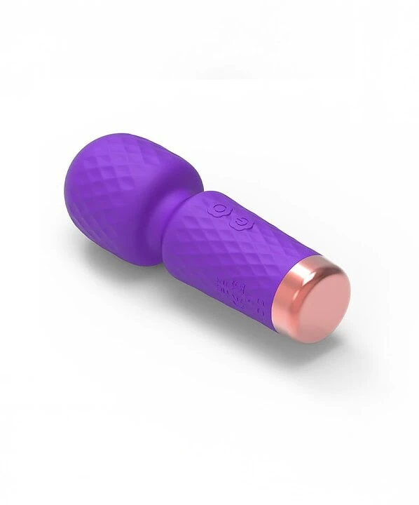 Varinha vibratória feminina para prazer e estimulação íntima. Design ergonômico, silenciosa e com mú.