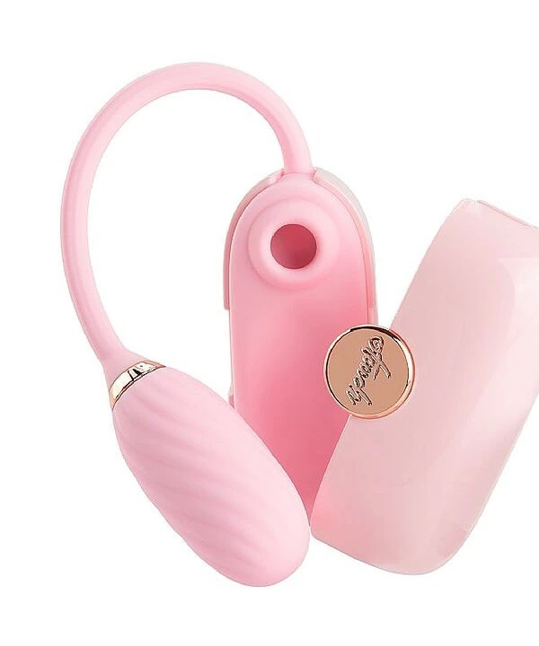 Brinquedo de estimação com sininho rosa para gatos e cães pequenos.