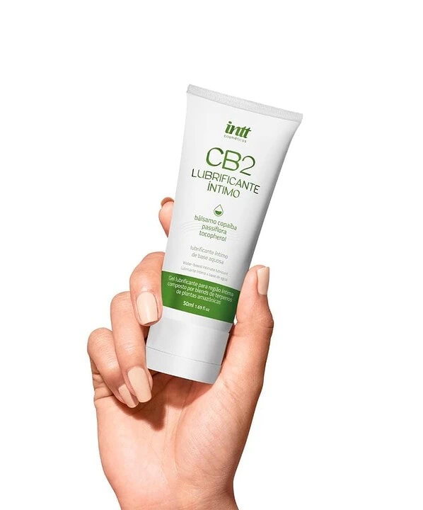 Creme lubrificante íntimo à base de terpenos CB2, ideal para conforto e bem-estar.