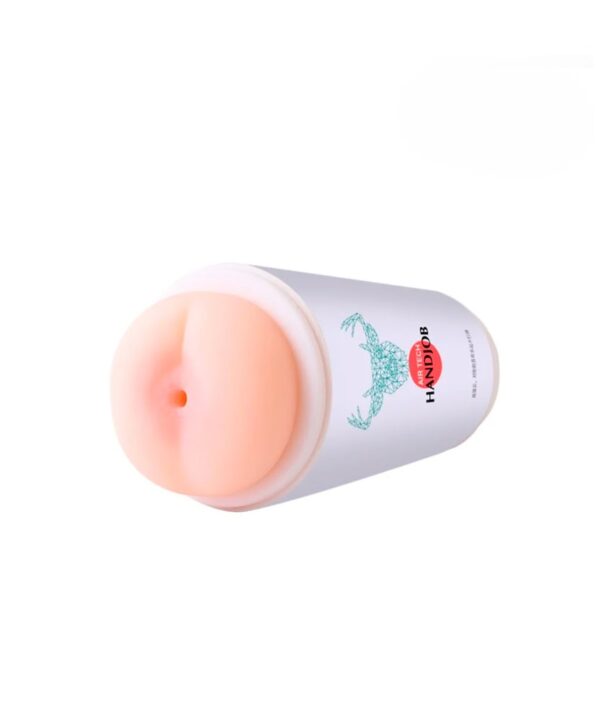 Masturbador peniano com formato de ânus, ideal para prazer e estimulação. Produto de alta qualidade.
