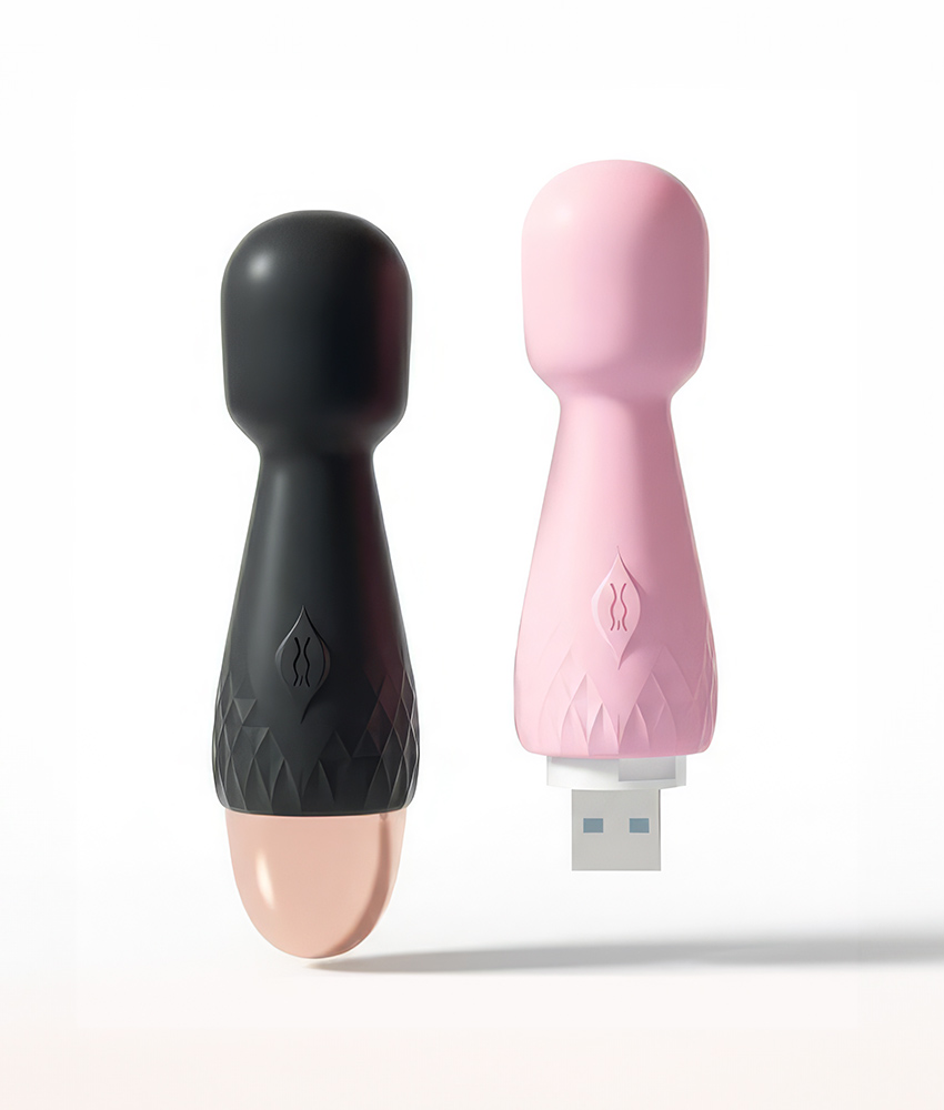 Mini massageador corporal com 10 vibrações