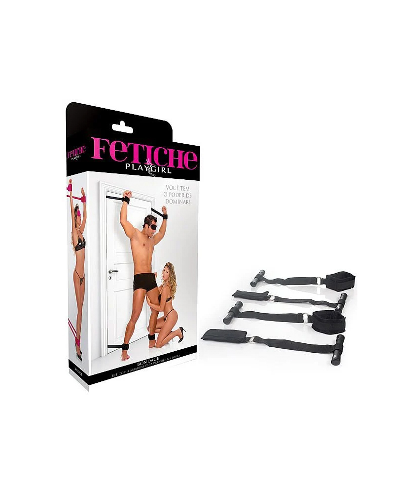 Kit com 4 Amarras Para Porta