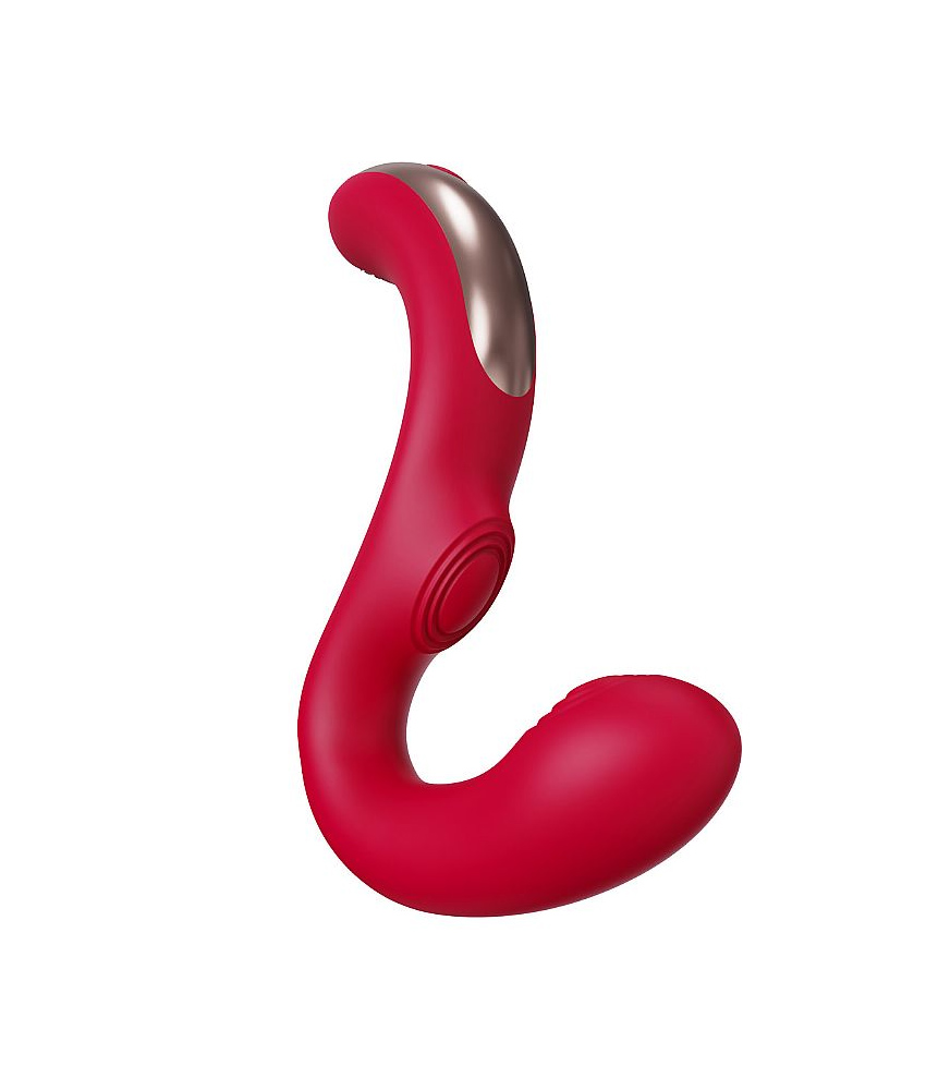 Vibrador Ponto G com Tapping em design ergonômico e elegante.