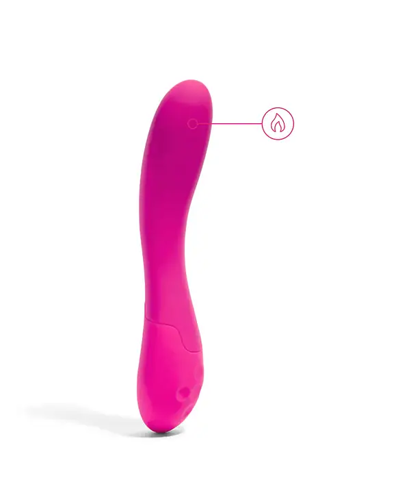 Vibrador rosa com controle remoto para prazer e estimulação.