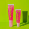 Conjunto de produtos Siricutico Melancia e Gloss da Dona Coelha em embalagem rosa.