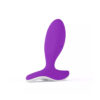 Massageador de próstata roxo com design ergonômico e confortável.