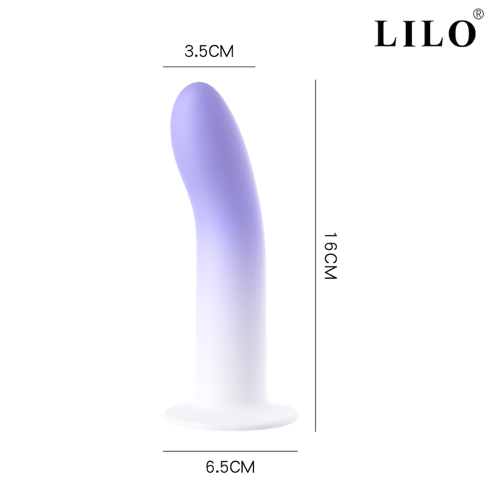 Alternative view of Dildo Curvado em Silicone G