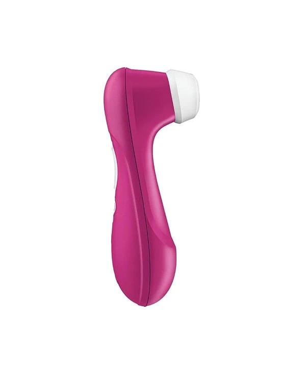 Satisfyer Pro 2 Intt rosa, estimulador clitoriano compacto e eficiente.