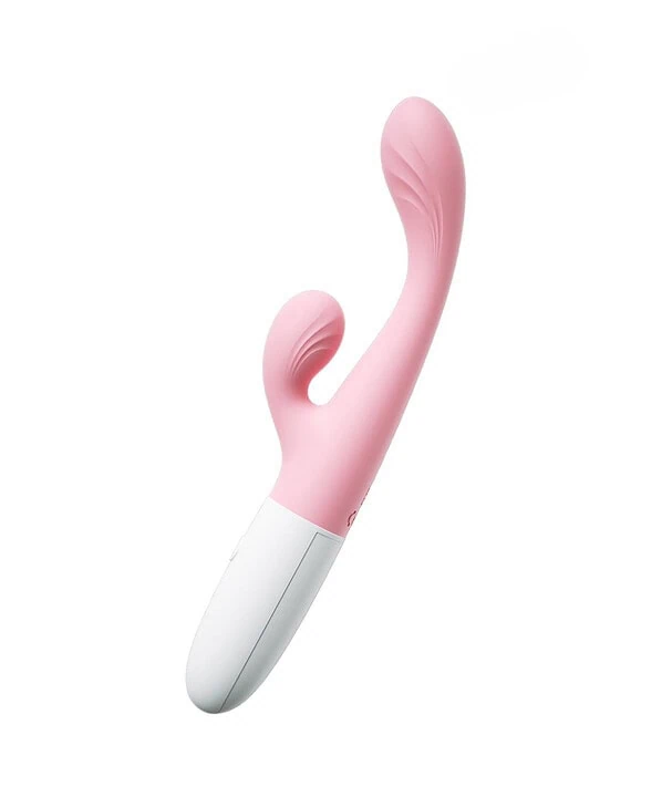 Vibrador Ponto G com ponta flexível rosa para prazer intenso.