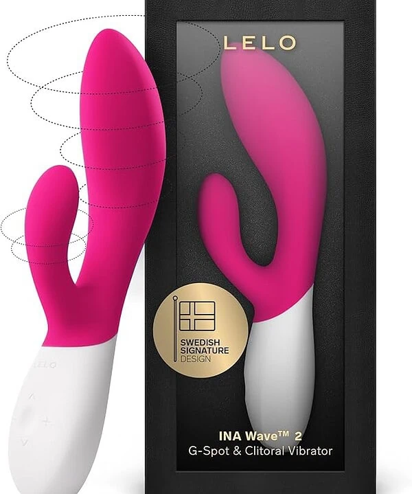 Vibrador Clitoriano e Ponto G Ina Wave 2 Lelo