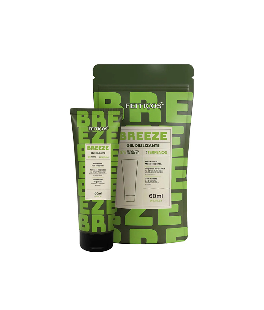 BREEZE - Gel Deslizante com Terpenos - 60ml