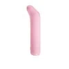 Vibrador rosa de silicone para estimulação íntima.