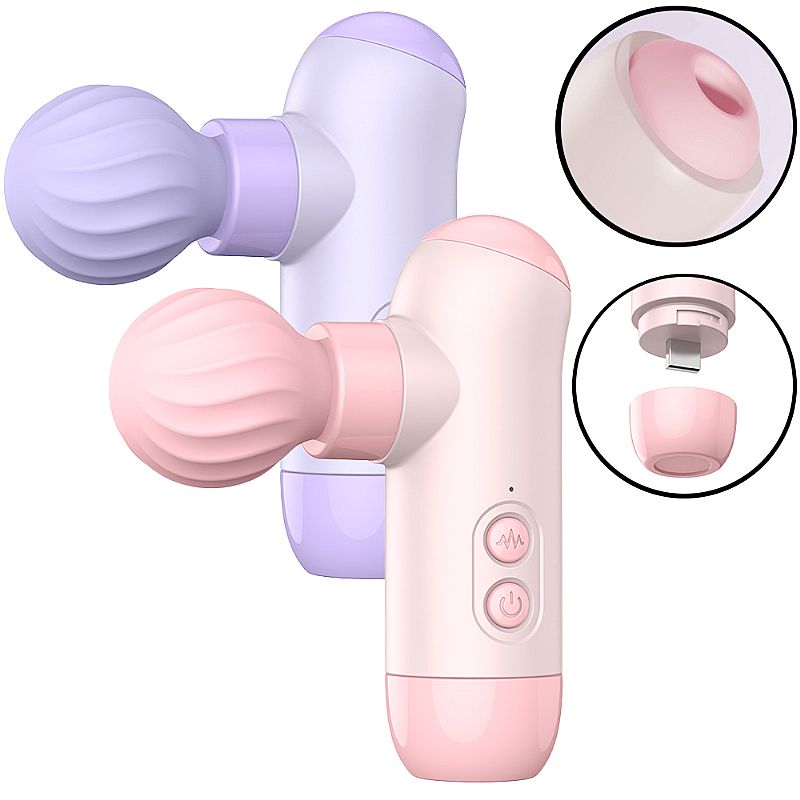 Massageador e Sugador Recarregável