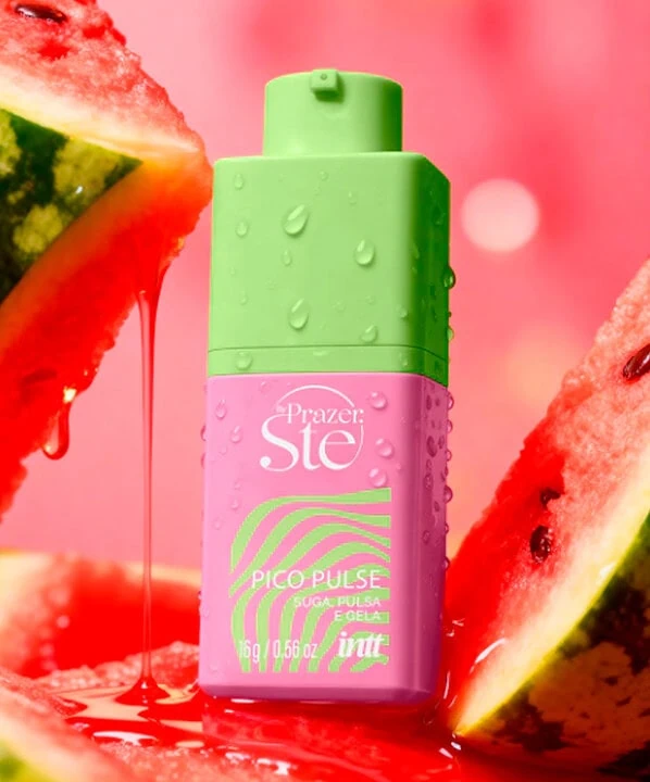 Gel Pico Pulse Dona Coelha com embalagem rosa e verde.