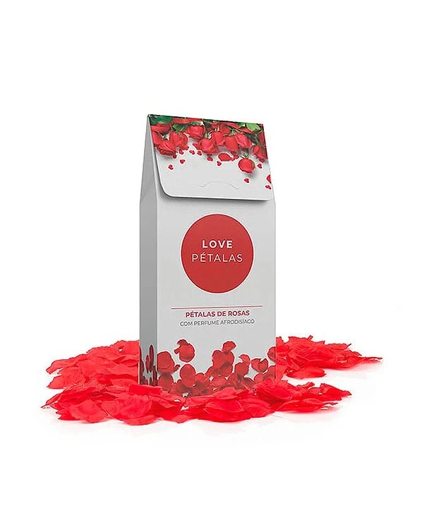Love Pétalas de Rosa Vermelha Perfumada