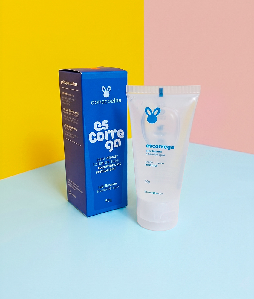 Dona Coelha Escorrega 50g – Lubrificante Íntimo à base de água