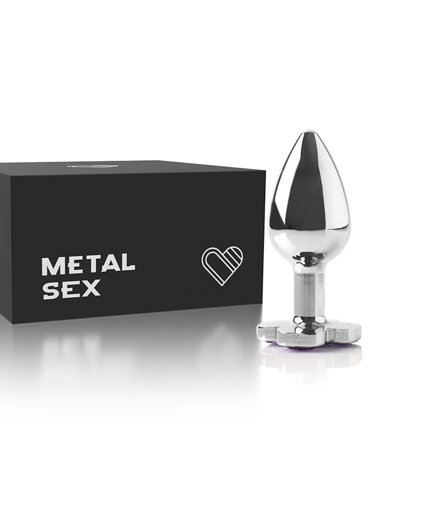 Plug Anal Metal Luck Cromado