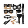 Kit Bondage de Luxo Preto - Imagem 2