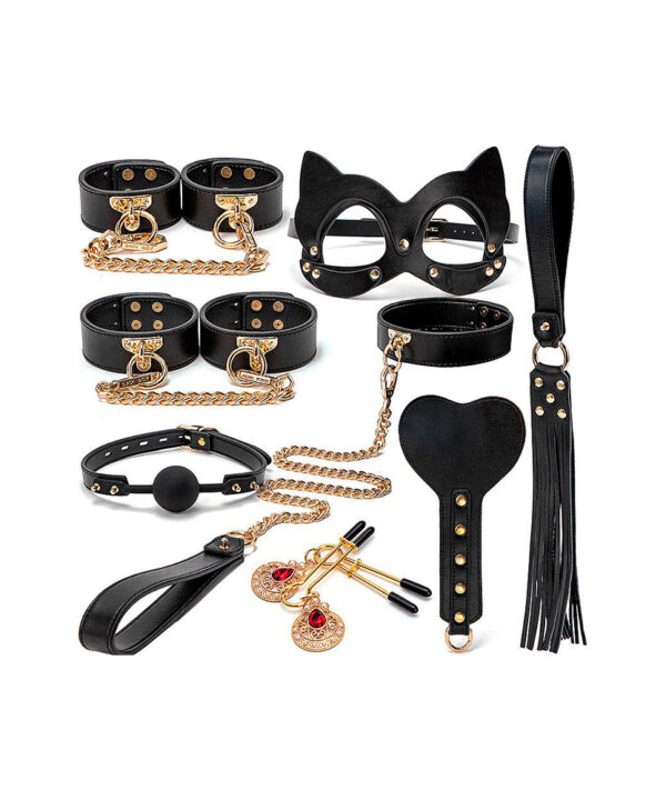 Alternative view of Kit Bondage de Luxo Preto